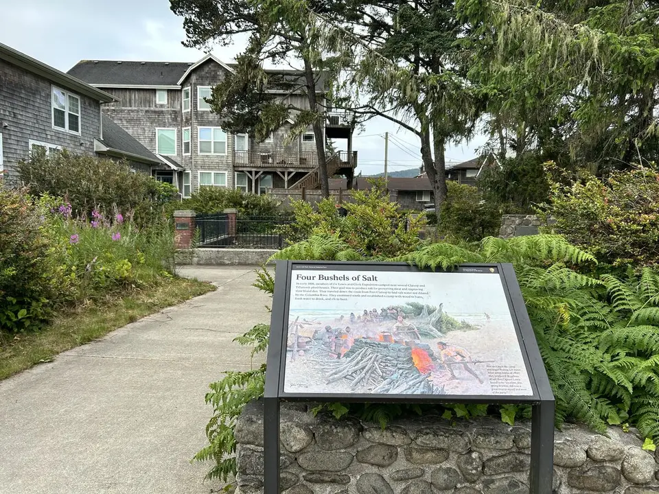 Columbia River, at Seaside, Oregon — June 25, 2025
