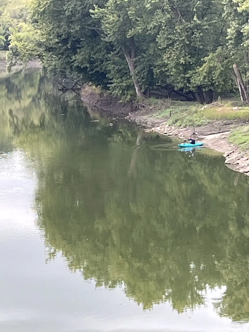 Des Moines River, near Fort Dodge, Iowa — September 20, 2025
