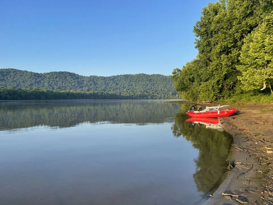 Ohio River, at Vanceburg, Kentucky — June 22, 2022