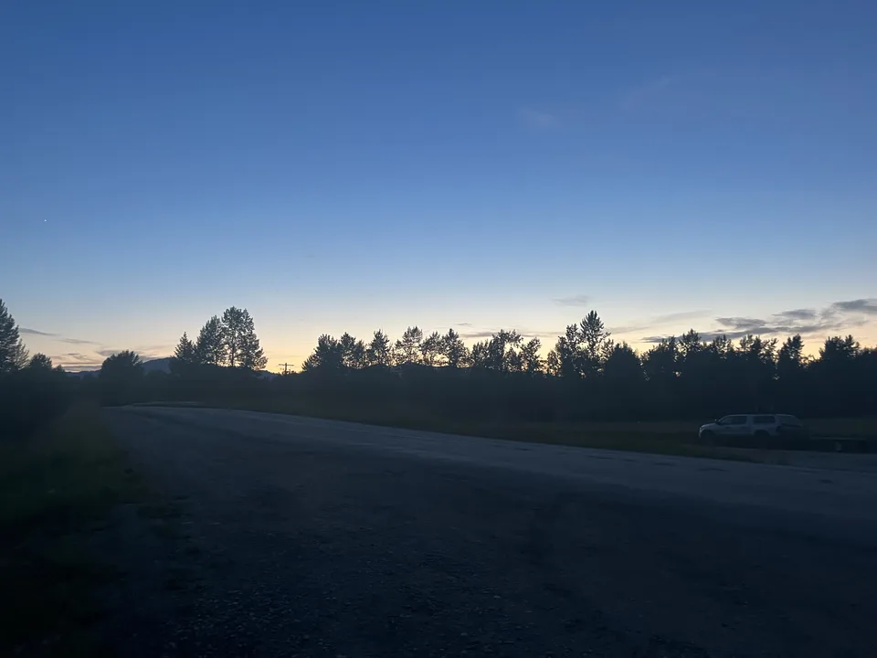 Near Columbia Falls, Montana — July 7, 2026