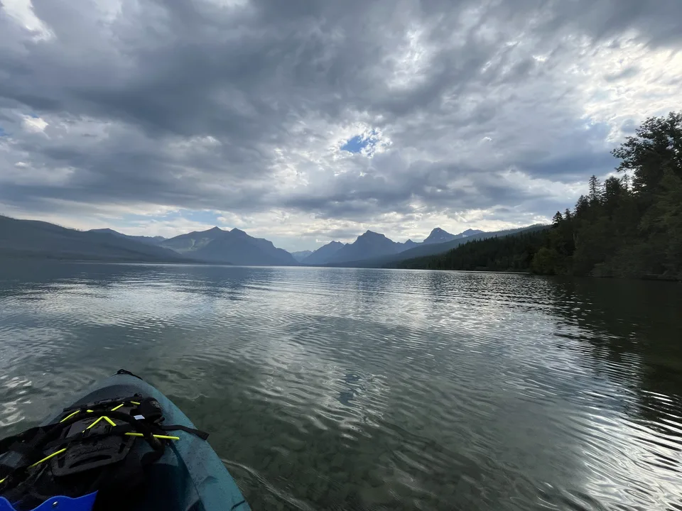 Lake McDonald, in Flathead County, Montana — July 8, 2026