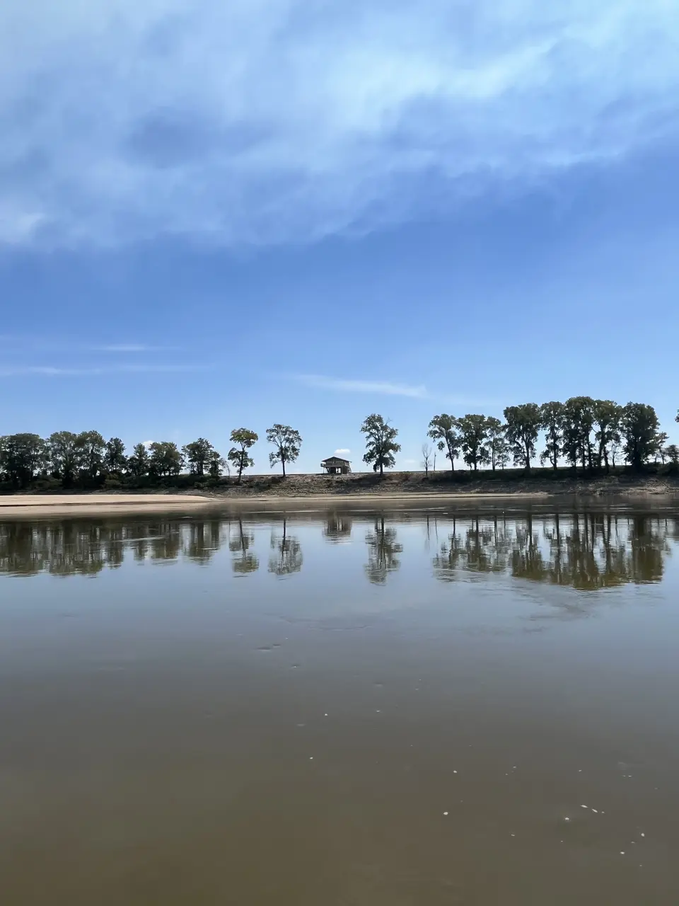 Mississippi River, near Luxora, Arkansas — September 8, 2026