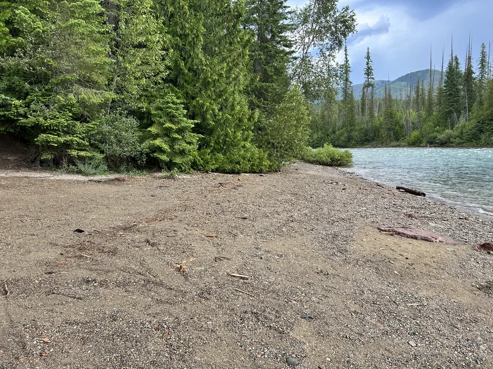 Flathead River, near Columbia Falls, Montana — July 8, 2026