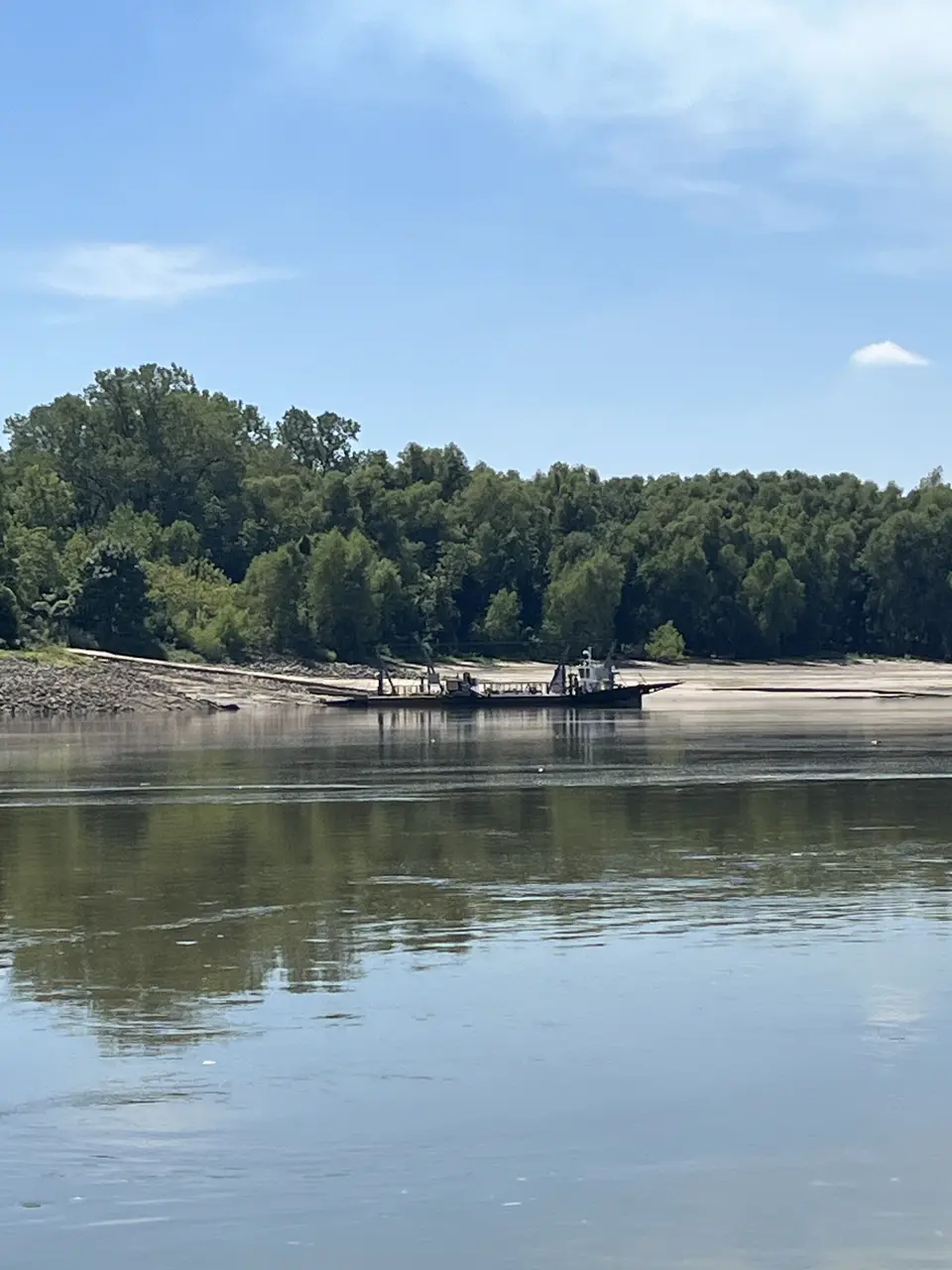 Mississippi River, near Central, Tennessee — September 8, 2026