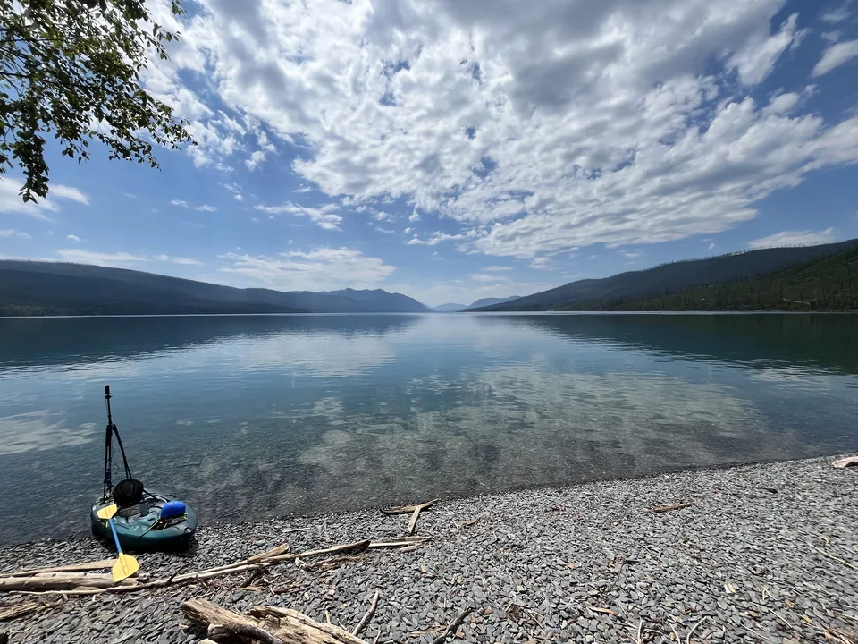 Lake McDonald, in Flathead County, Montana — July 8, 2026