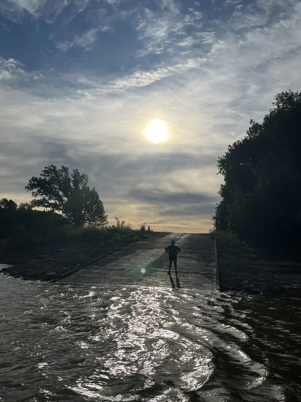 Ohio River, near Shawneetown, Illinois — September 7, 2026