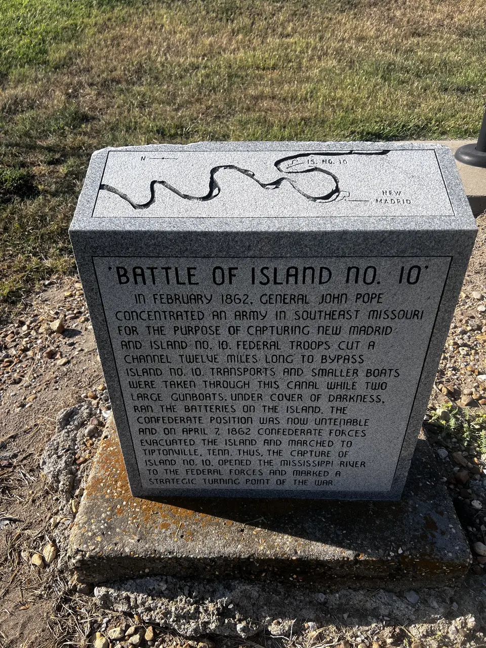 Mississippi River, at New Madrid, Missouri — September 8, 2026