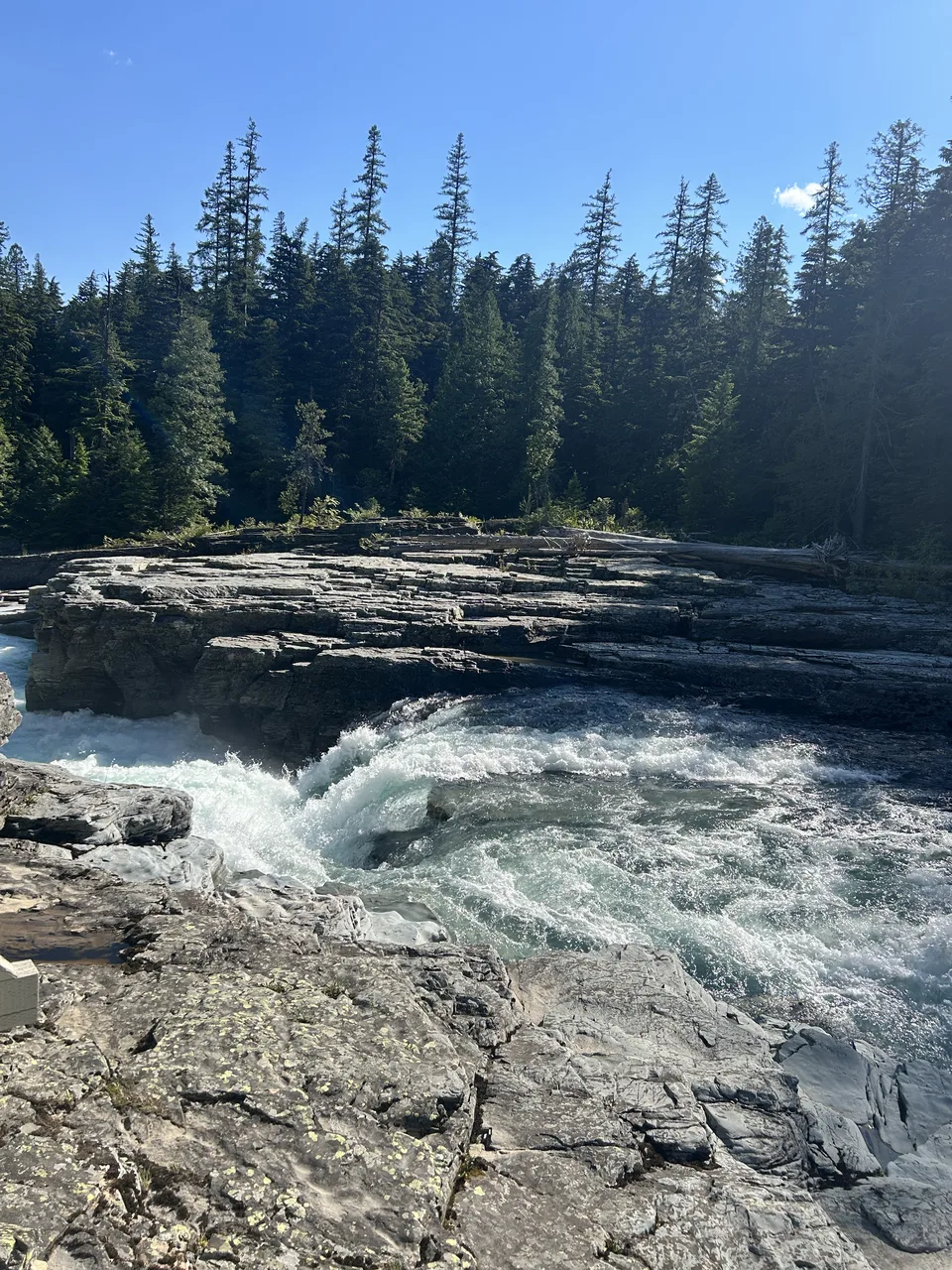 McDonald Creek, in Flathead County, Montana — July 7, 2026