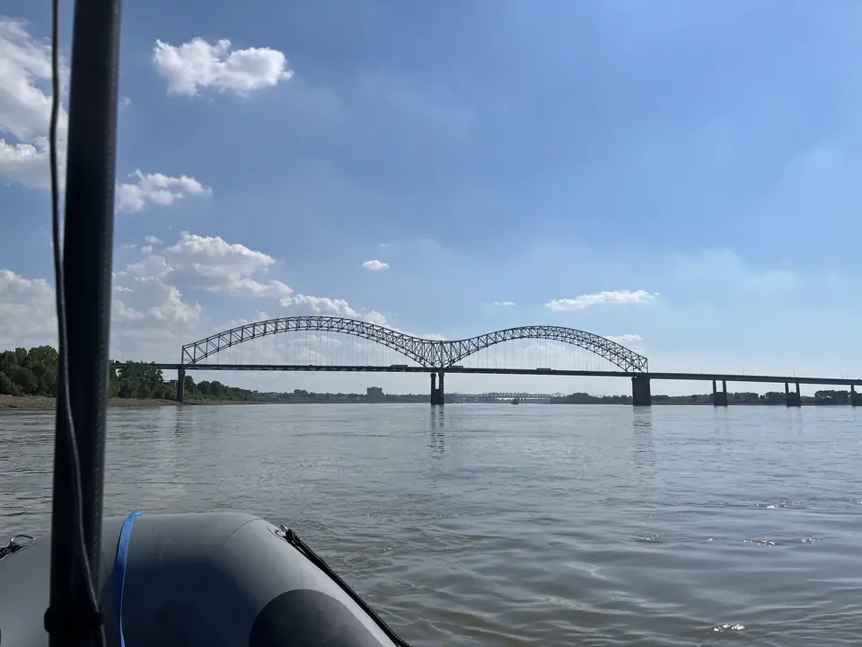 Mississippi River, at Memphis, Tennessee — September 8, 2026