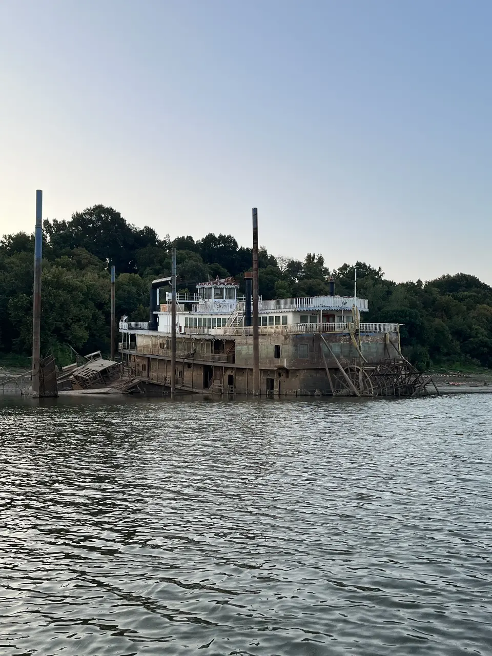 Mississippi River, at New South Memphis, Tennessee — September 9, 2026