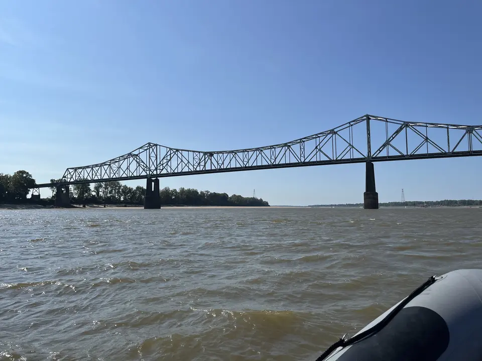 Mississippi River, at Helena-West Helena, Arkansas — September 9, 2026