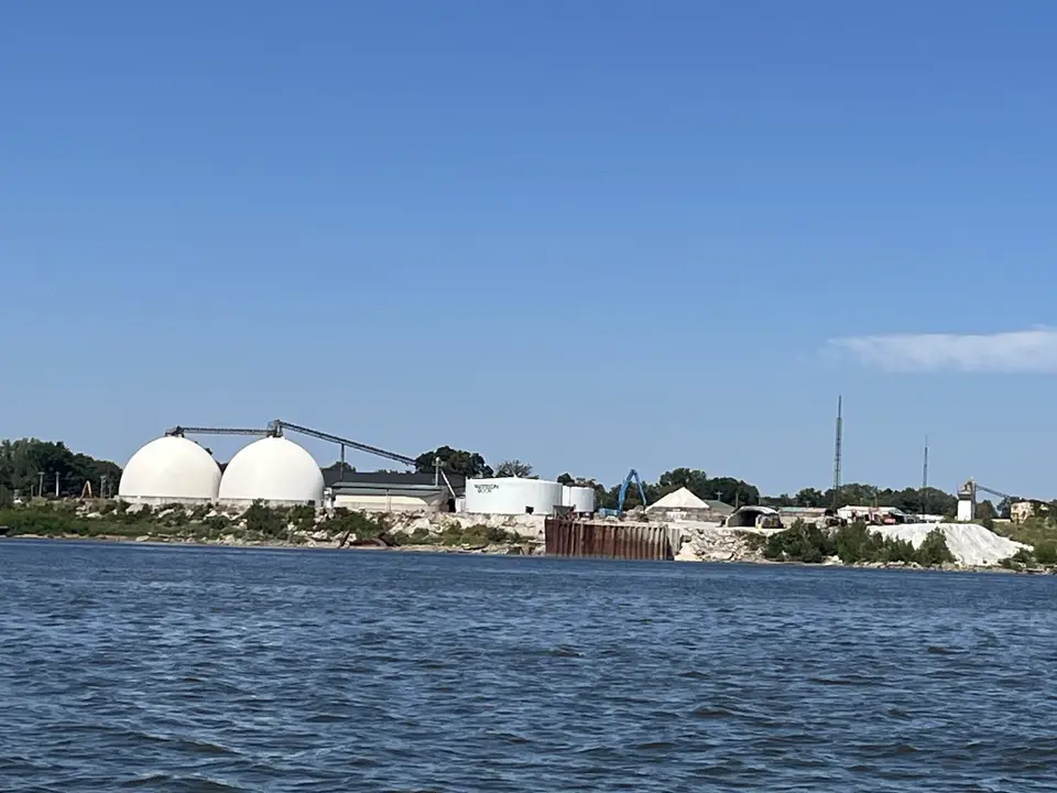 Ohio River, at Metropolis, Illinois — September 7, 2026
