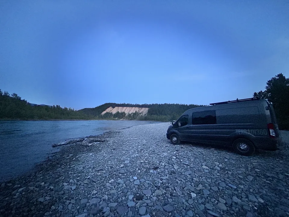 Near Columbia Falls, Montana — July 7, 2026