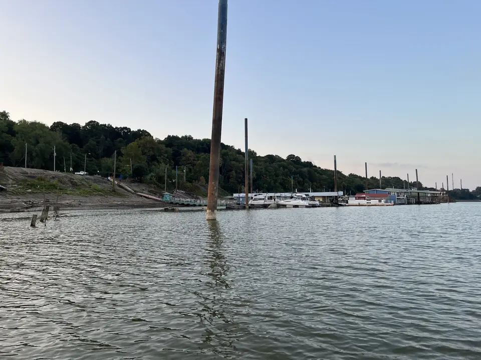 Mississippi River, at New South Memphis, Tennessee — September 9, 2026