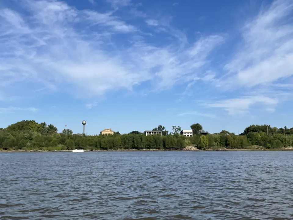 Ohio River, near Shawneetown, Illinois — September 7, 2026